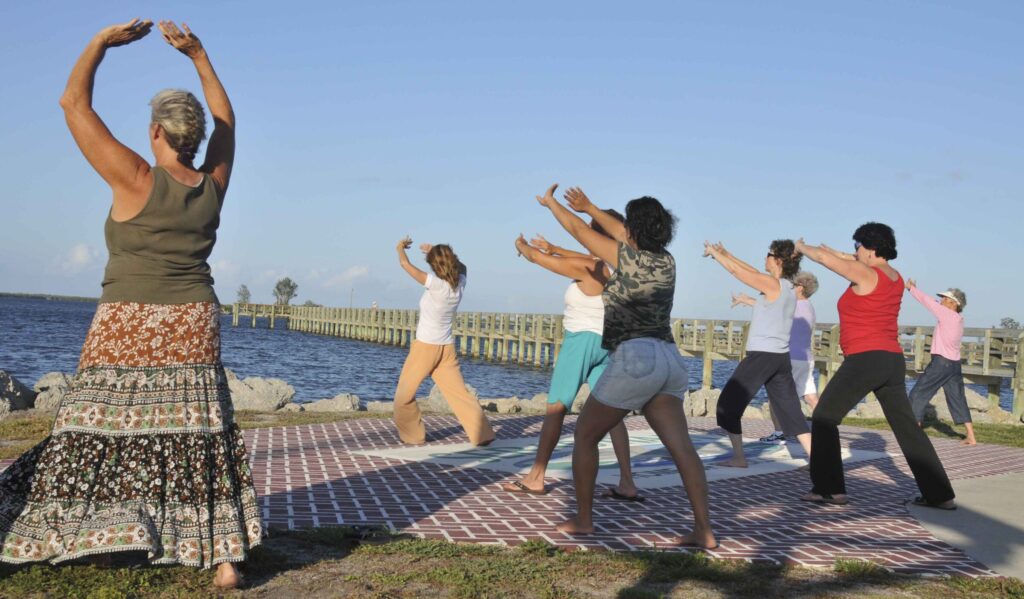 qigong in the park
