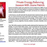 Private Energy Balancing